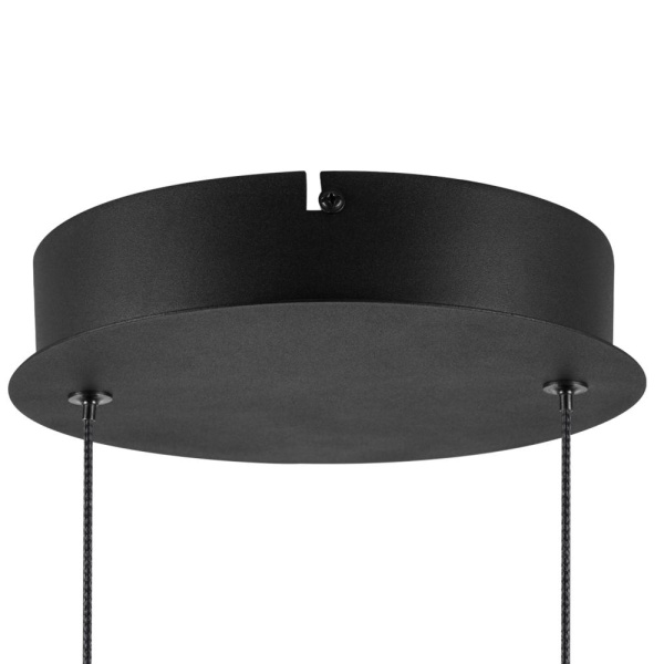 723227 Люстра LODI LED 43W 3440LM ЕРНЫЙ/ДЕРЕВО 3000K