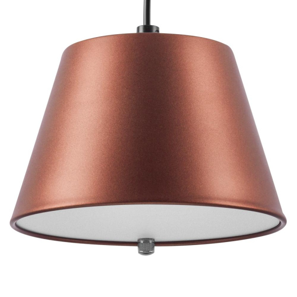 719213 Люстра CAPPE 1x40W GX53 ЧЕРНЫЙ/КРАСНЫЙ