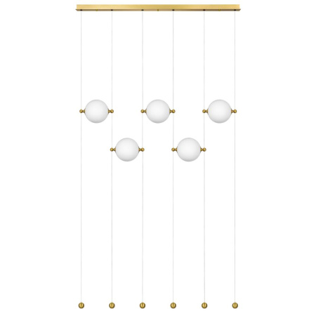 815501 Люстра DAFNE LED 5x8.5W ЛАТУНЬ 3000K