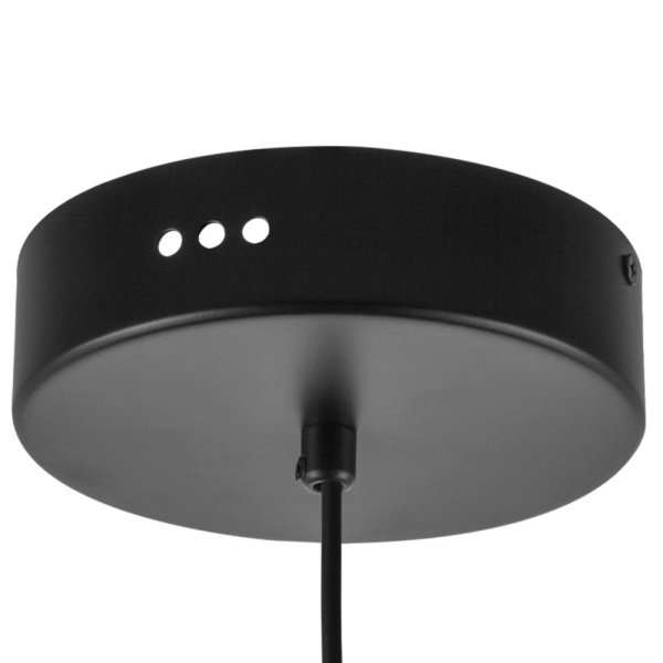 734067 Люстра SOLE 23W LED 1856LM 120G ЧЕРНЫЙ МАТОВЫЙ 3000K