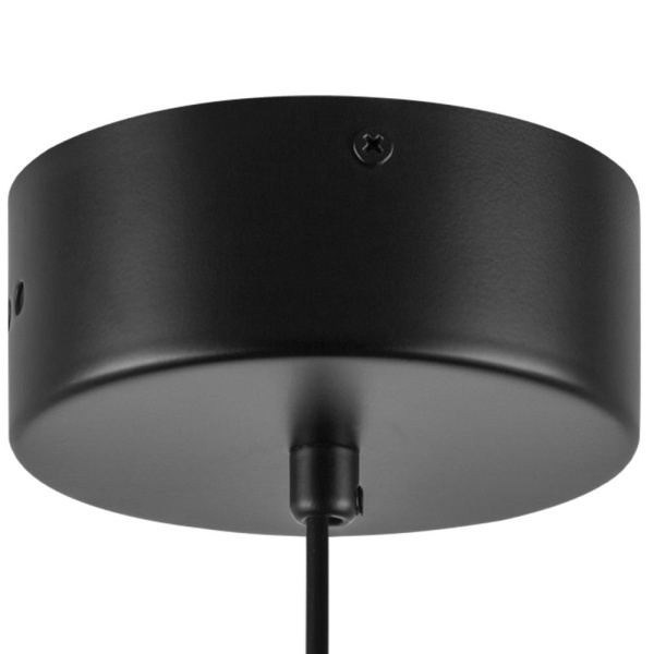 734057 Люстра SOLE 16W LED 1309LM 120G ЧЕРНЫЙ МАТОВЫЙ 3000K