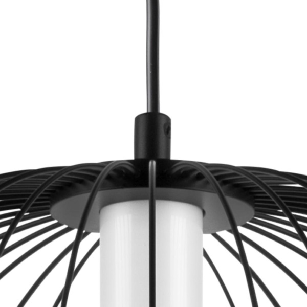 734057 Люстра SOLE 16W LED 1309LM 120G ЧЕРНЫЙ МАТОВЫЙ 3000K