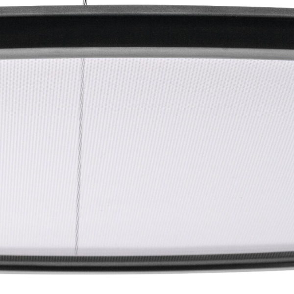 736367 Люстра ROTONDA 30W LED 2059LM 130G ЧЕРНЫЙ 3000K