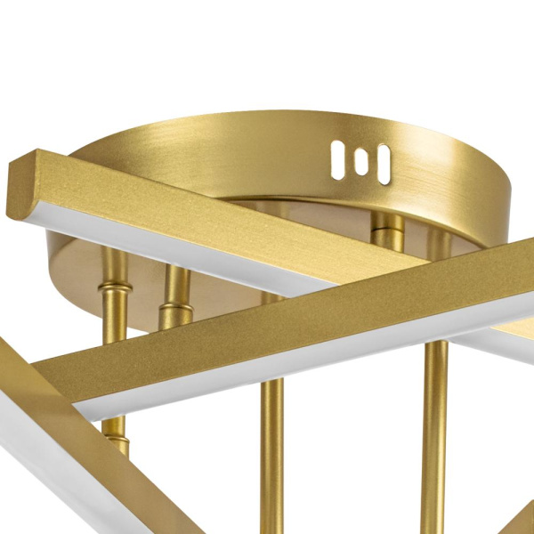 739033 Люстра PALLA 75W LED 2664LM ЗОЛОТО 3000-6000K