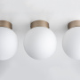 812013 Люстра GLOBO 1х40W E14 champagn gold/white