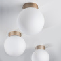 812013 Люстра GLOBO 1х40W E14 champagn gold/white