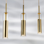 756012 Люстра CILINO 1х40W GU10 GOLD