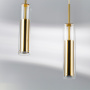 756012 Люстра CILINO 1х40W GU10 GOLD
