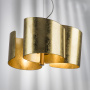 811132 Подвес PITTORE 3х40W E27 GOLDEN