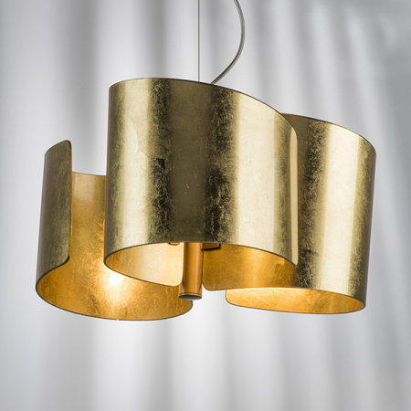 811132 Подвес PITTORE 3х40W E27 GOLDEN