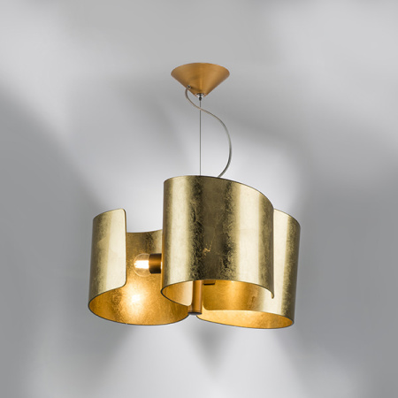 811132 Подвес PITTORE 3х40W E27 GOLDEN