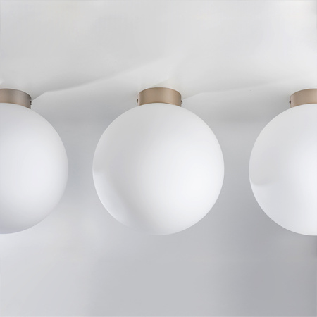 812033 Люстра GLOBO 1х40W E14 champagn gold/white