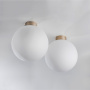 812033 Люстра GLOBO 1х40W E14 champagn gold/white