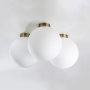 812031 Люстра GLOBO 1х40W E14 antique bronze/white