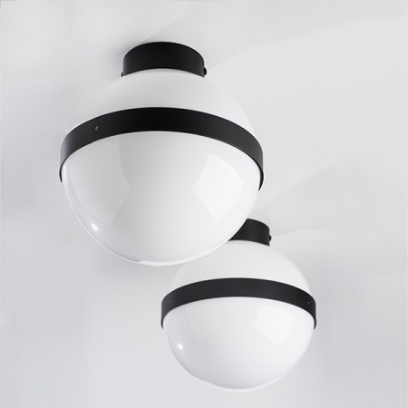 812117 Люстра GLOBO 1х40W E14 matt black/white