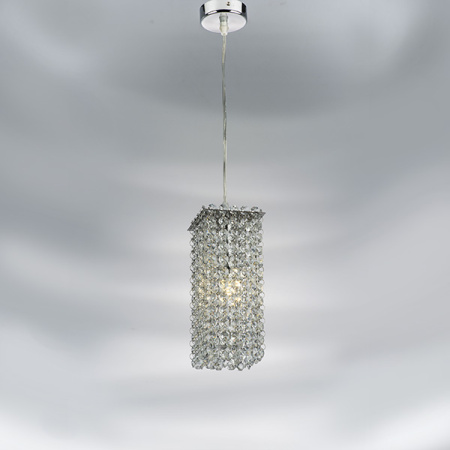 795424 Подвес CRISTALLO 1х40W G9 ХРОМ