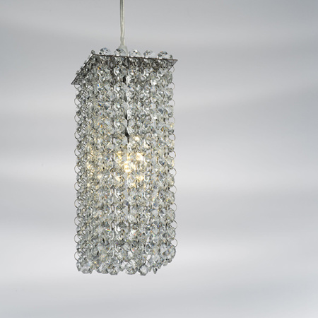 795424 Подвес CRISTALLO 1х40W G9 ХРОМ