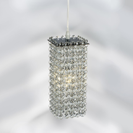 795424 Подвес CRISTALLO 1х40W G9 ХРОМ
