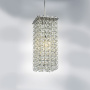 795424 Подвес CRISTALLO 1х40W G9 ХРОМ