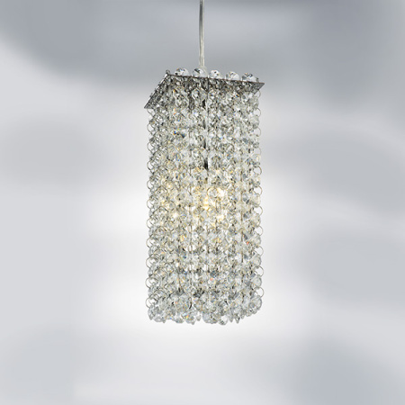 795424 Подвес CRISTALLO 1х40W G9 ХРОМ