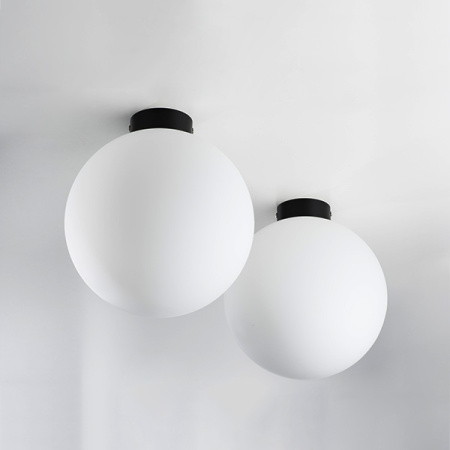 812037 Люстра GLOBO 1х40W E14 matt black/white