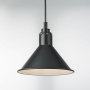 765027 Люстра LOFT 1х40W E14 ЧЕРНЫЙ