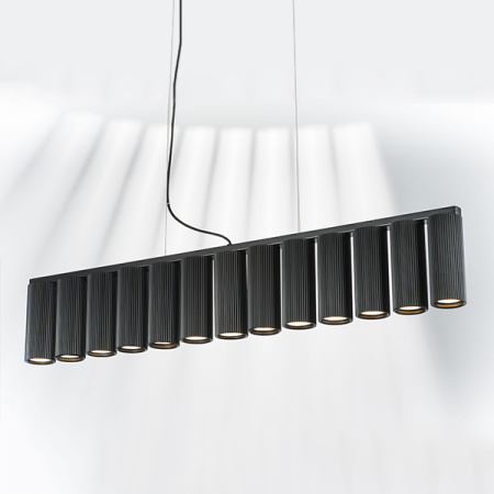 718137 Люстра ROMA 13х28W GU10 (led) MATT BLACK