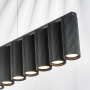 718137 Люстра ROMA 13х28W GU10 (led) MATT BLACK