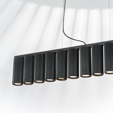 718137 Люстра ROMA 13х28W GU10 (led) MATT BLACK