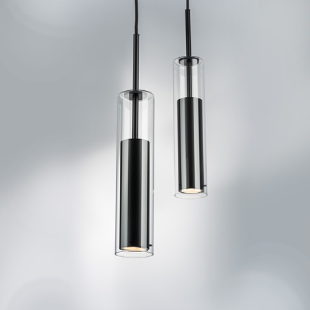 756017 Люстра CILINO 1х40W GU10 MATT BLACK
