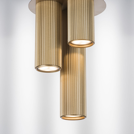 718033 Люстра ROMA 3х28W GU10 (led) CHAMPAGNE GOLD