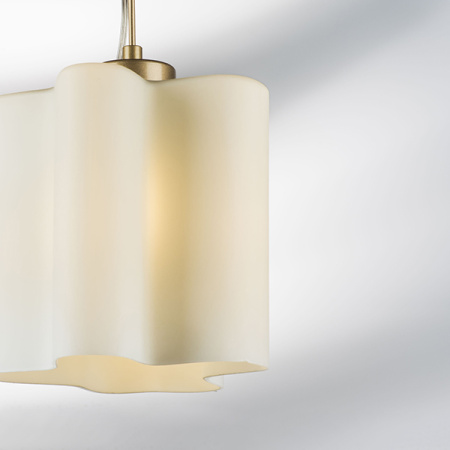 802113 Подвес NUBI 1х40W E27 ШАМПАНЬ/БЕЛЫЙ