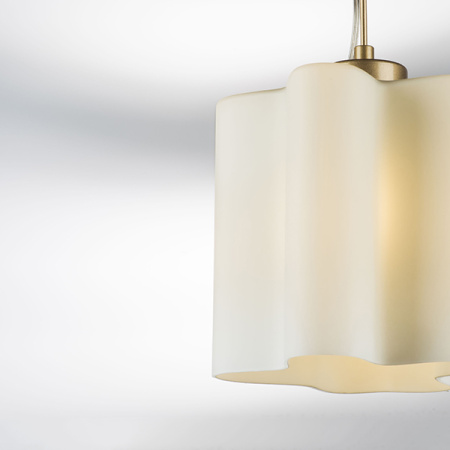 802113 Подвес NUBI 1х40W E27 ШАМПАНЬ/БЕЛЫЙ