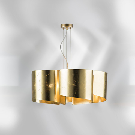 811152 Подвес PITTORE 5х40W E27 GOLDEN