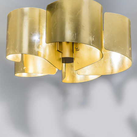 811052 Люстра PITTORE 5х40W E27 GOLDEN
