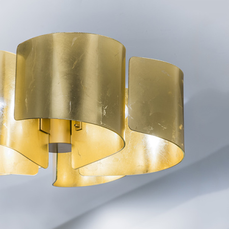811052 Люстра PITTORE 5х40W E27 GOLDEN