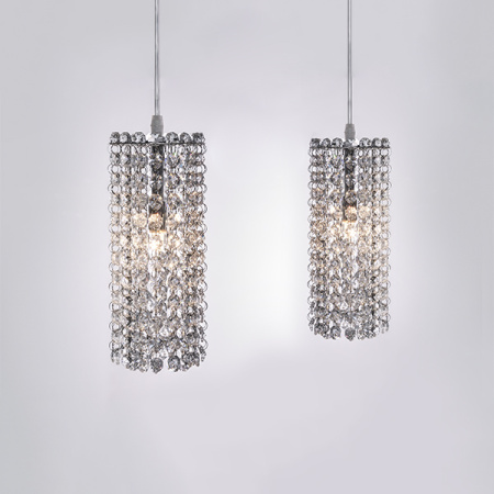 795324 Подвес CRISTALLO 1х40W G9 ХРОМ