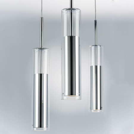 756014 Люстра CILINO 1х40W GU10 CHROME