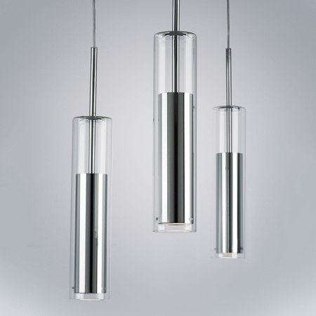 756014 Люстра CILINO 1х40W GU10 CHROME