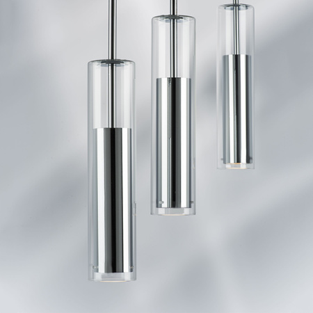 756014 Люстра CILINO 1х40W GU10 CHROME