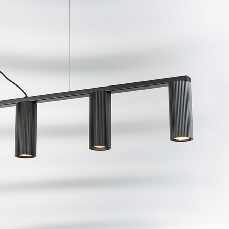 718057 Люстра ROMA 5х28W GU10 (led) MATT BLACK