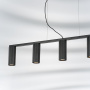 718057 Люстра ROMA 5х28W GU10 (led) MATT BLACK