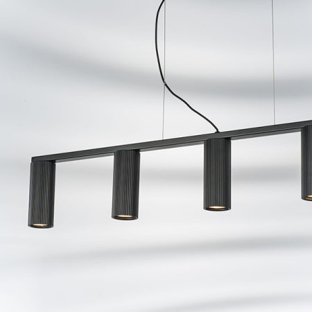 718057 Люстра ROMA 5х28W GU10 (led) MATT BLACK