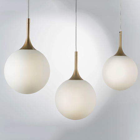 813022 Подвес GLOBO 1х40W E14 gold/white