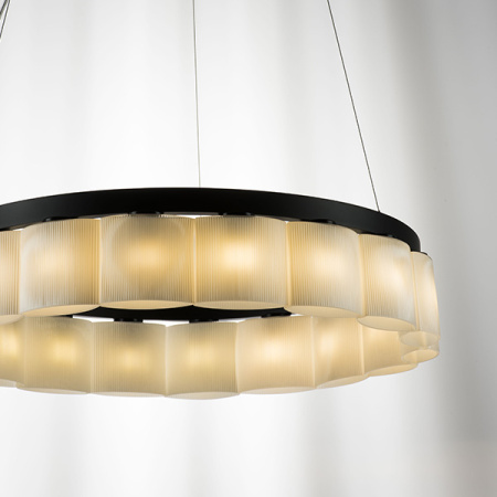 812186 Люстра NIBBLER 18х6W(Led) G9 ЧЕРНЫЙ/БЕЛЫЙ