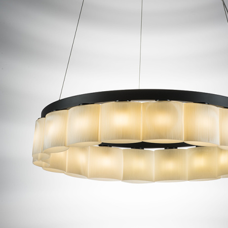 812186 Люстра NIBBLER 18х6W(Led) G9 ЧЕРНЫЙ/БЕЛЫЙ