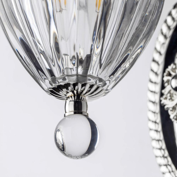 790614 Бра SCHON 1x60W E14 Silver