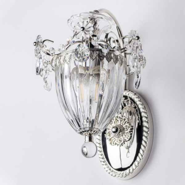 790614 Бра SCHON 1x60W E14 Silver