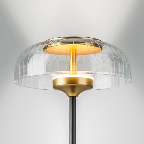 738973 Настольная лампа ACRILE 7W LED 295LM 120G ЗОЛОТО/ЧЕРНЫЙ 3000K