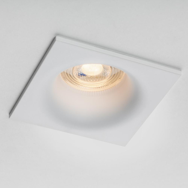 012136 Рамка (светильник) PVC д/LED-модулей 941хх и LED-ламп D50мм LEVIGO QUAD БЕЛЫЙ